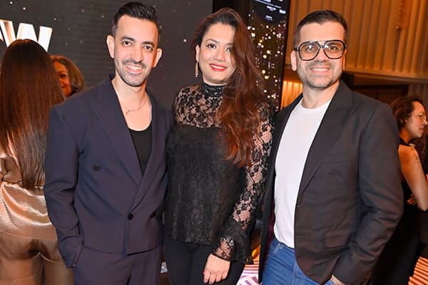 Ali Baldiwala, Varuni Mohan and Jason Wadhwani