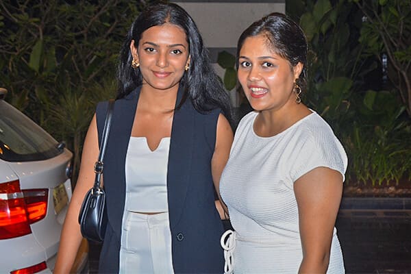 Guests arriving at the venue