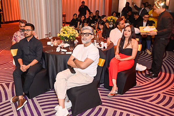 Guests remained captivated in their seats, awaiting the reveal of the evening's winners