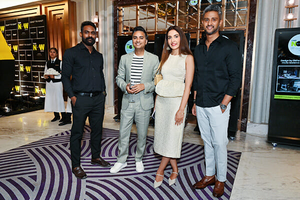 Justin Sebastian, Vijay Kumar, Maha Jameel Khan and Thomas Parambil