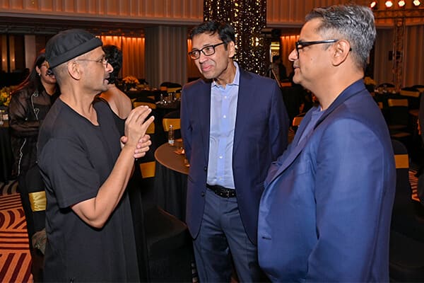 Ramesh Nair, Shree Kumar Menon and Riyad Mathew