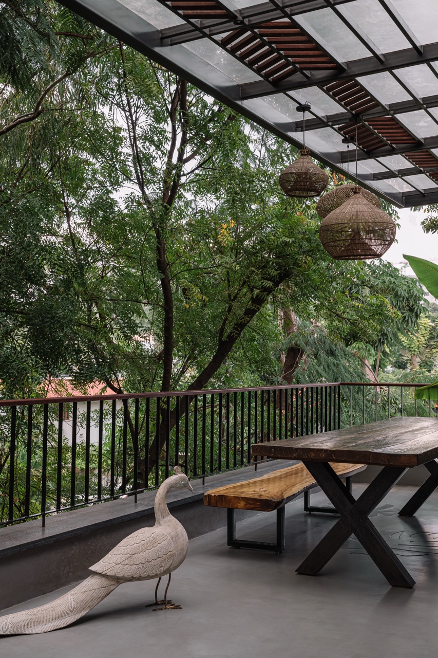The views of the villa overlook the park next door, delivering a sense of calm and openness rarely found in a community setting 