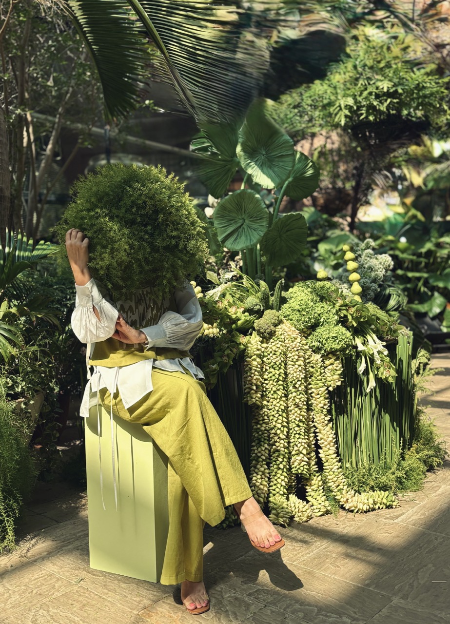 Space stylist, tablescape artist, and floral designer Lalima Chhabra, founder of New Delhi-based design studio, Figment by Lalima 
